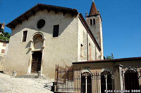 chiesa di S.Rocco di Soave - strada del soave