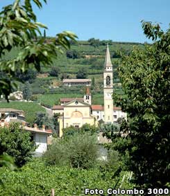 chiesa di Brognoligo - strada del vino soave