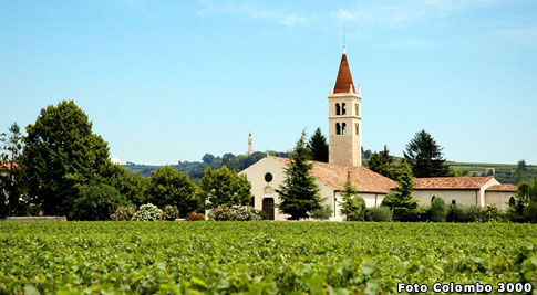 chiesa dei santi Fermo e Rustico di colognola - strada del soave