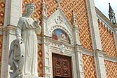 veduta della chiesa parrocchiale - strada del vino soave