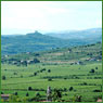 vista dal castello di Borgo Bassano - strada del soave